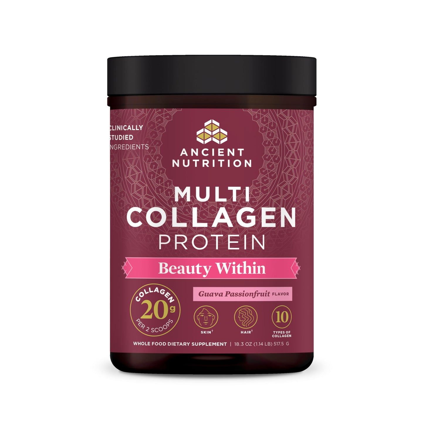 Ancient Nutrition Collagen Protein - Guava Passionfruit