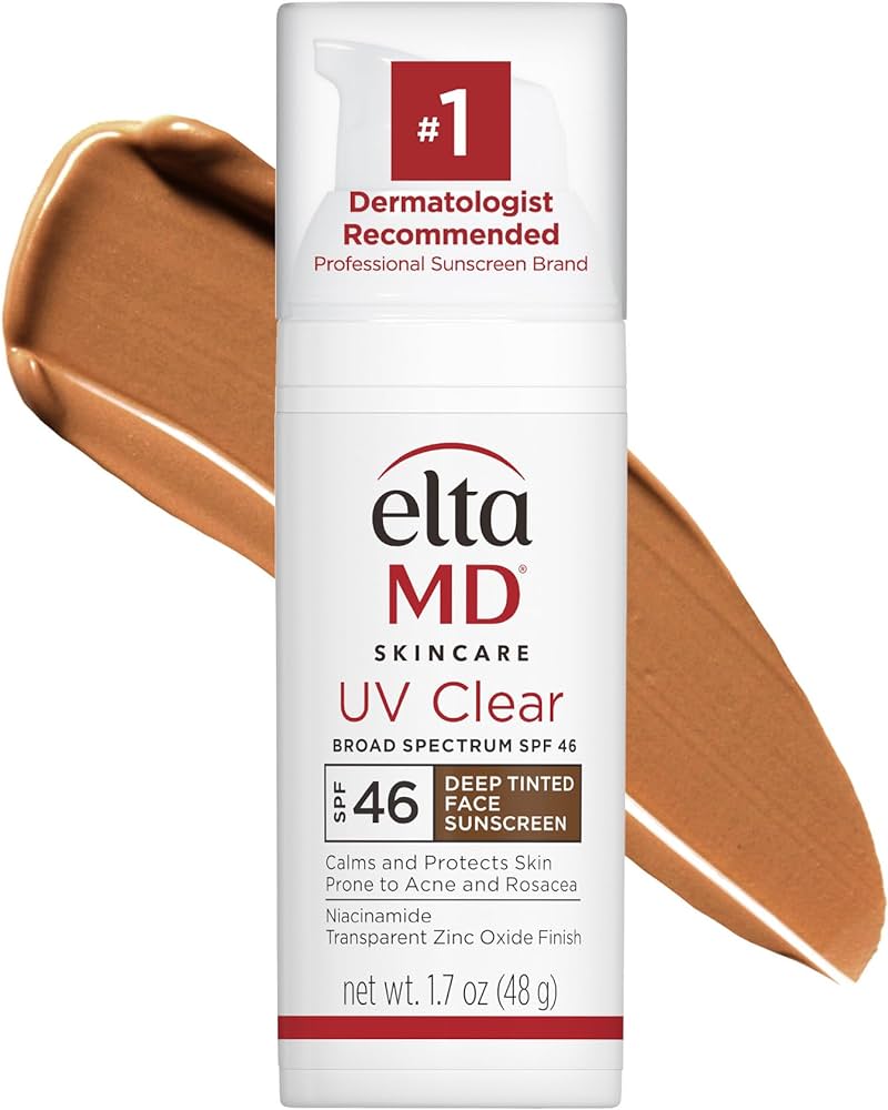 Elta Clear, SPF 46, 1.7 oz., Tinted, Deep, or NonTinted