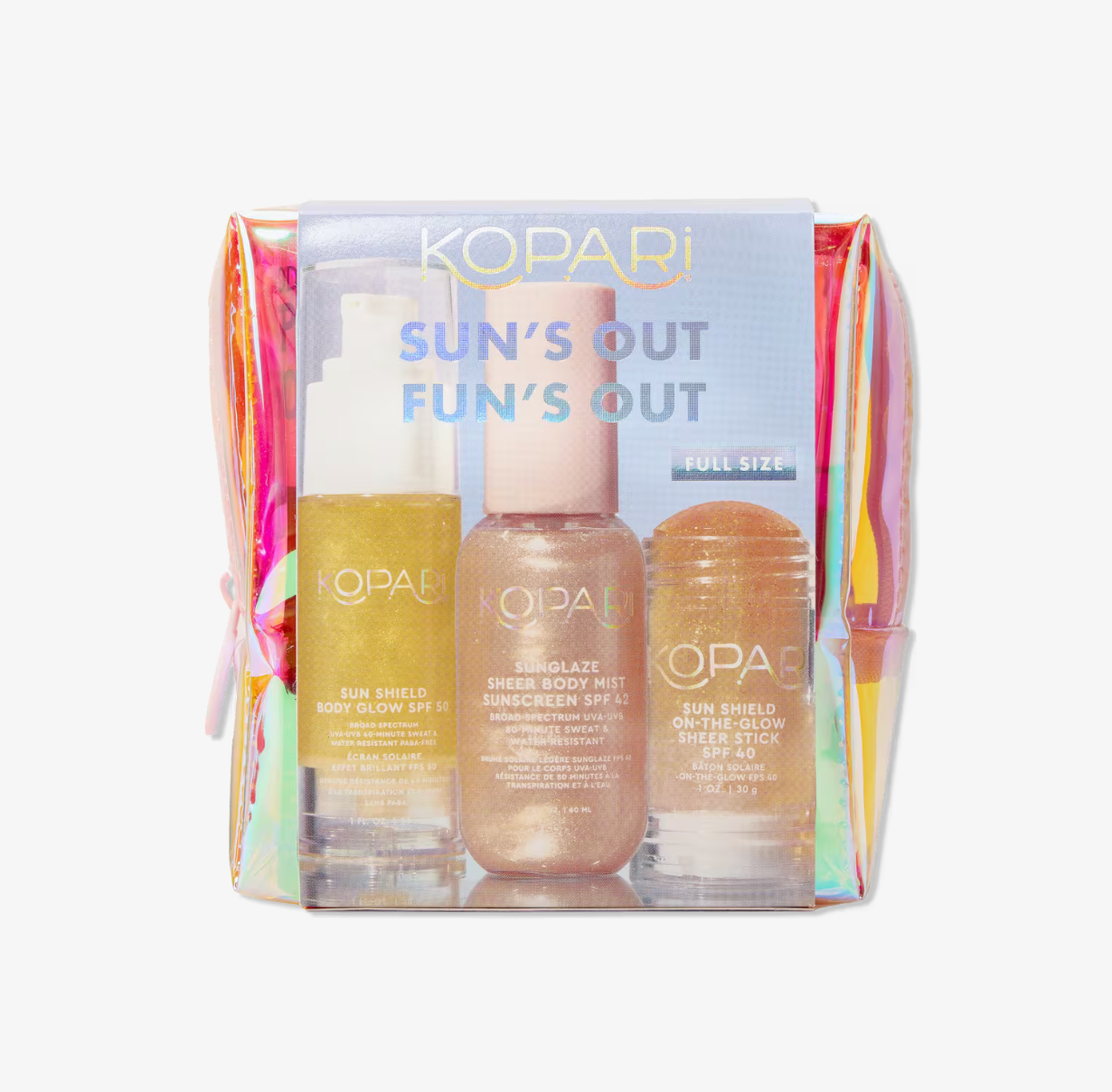Kopari Sun's Out, Fun's Out SPF Body Kit