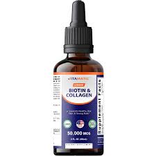 Vitamatic Liquid Biotin Collagen 2oz