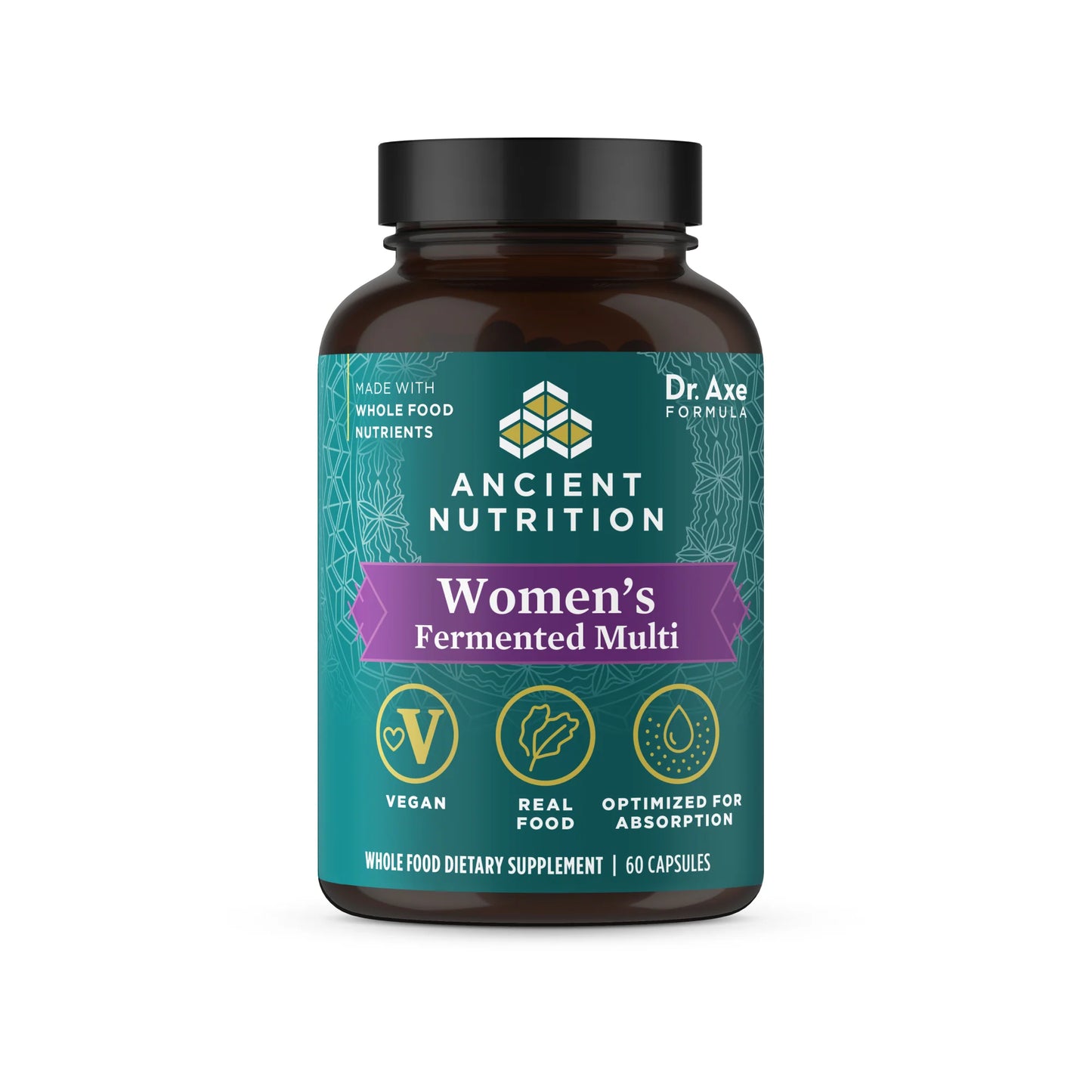 Ancient Nutrition Multivitamin for Women, Women ' S Fermented Multivitamin with Vitamin C, D, K, Zinc & Magnesium, Immune Support, Vegan