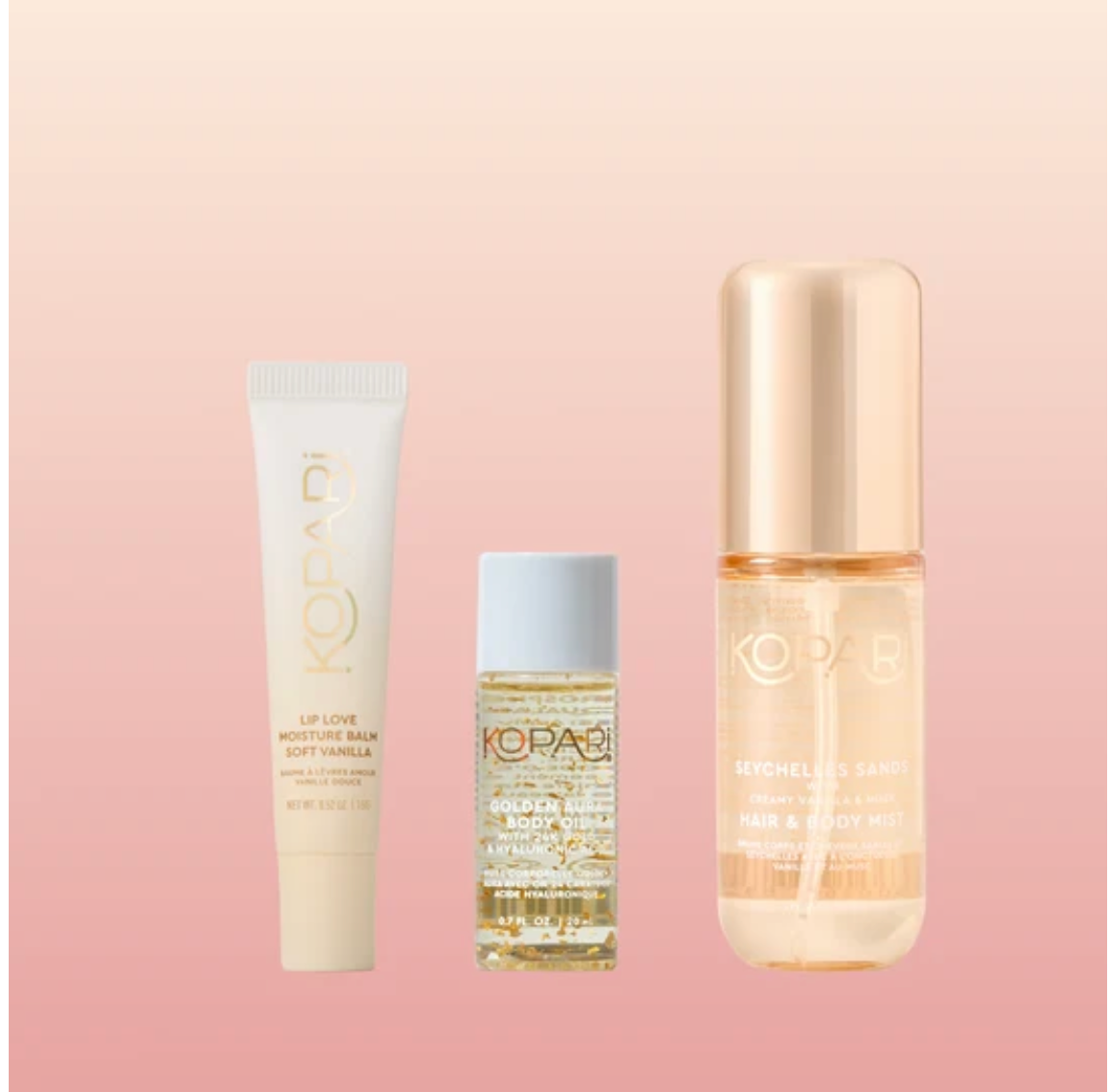 Kopari Sunkissed Vanilla Body &amp; Lip Kit